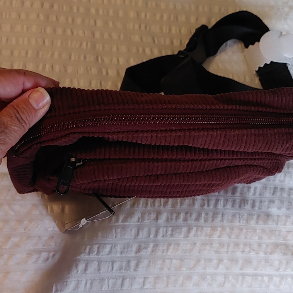 🍁NWT TIM BIEBS CORDUROY BELT BAG /FANNY PACK - Picture 5 of 10